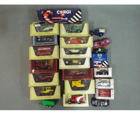 Matchbox, Corgi and Others - In excess of 20 predominately boxed diecast model vehicles in various scales. Lot includes Match