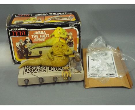 Palitoy, General Mills, Star Wars - A boxed vintage Palitoy Star Wars ROTJ Jabba The Hut Playset. The item appears to be in E