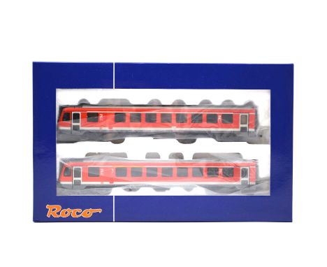 Roco HO model railways ref 63013 railcar set DBAG 628/928, 2-car, boxed.