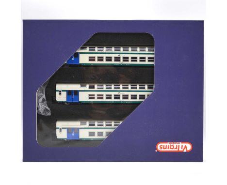 ViTrains Models HO gauge model 3-car set ref 1070 double-decker XMPR FS, boxed.