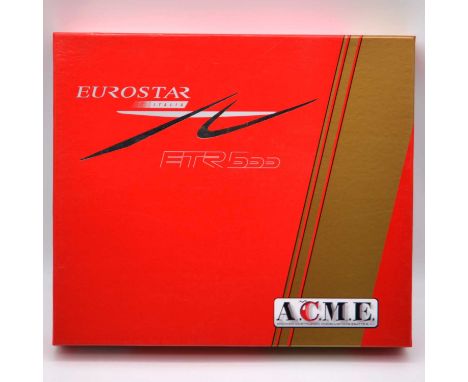 ACME HO gauge model railways set, ref 70021 ETR 500 Politensione Eurostar, 4-car set, boxed.