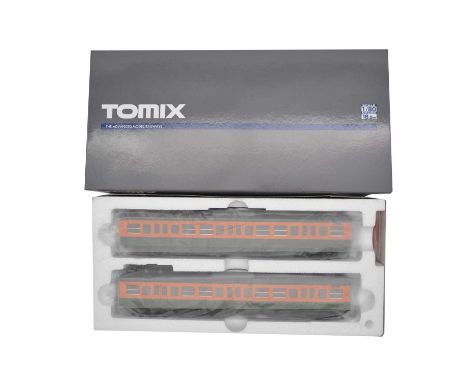 Tomix HO model railway passenger coaches ref HO-9026 JR 115-1000, 2-car, boxed. 