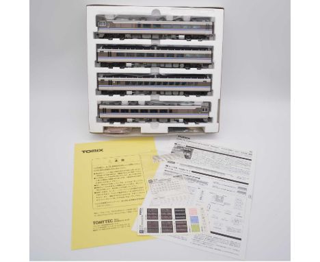 Tomix HO gauge model railways HO-046 J.R. Limited Express Series KIHA181 'Hamakaze', 4-car set, boxed, with paperwork.