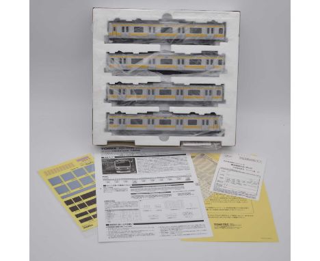 Tomix HO gauge model railways HO-9008 J.R. E231, 4-car set, boxed, with paperwork.
