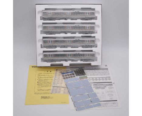Tomix HO gauge model railway set, ref HO-9029 JR suburban train series 223-2000, 4-car set, boxed with paperwork.