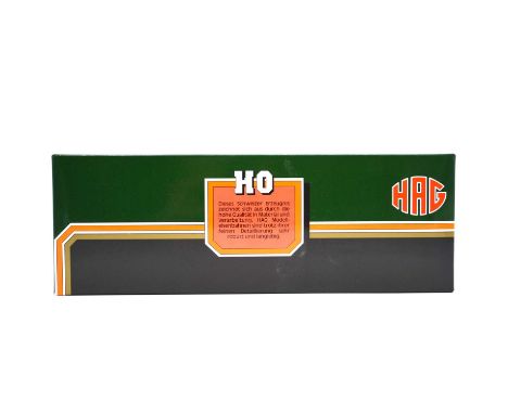 Hag HO gauge model railway diesel locomotive re 450 'Bonstetten' 30014-20, boxed.