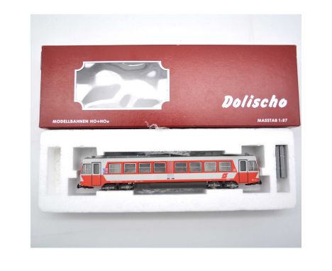 Dolischo HOe gauge model diesel railcar ref 50902 OBB 5090-013-3 ep V, boxed. 