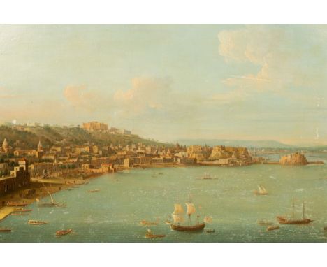 Antonio Joli (1700-1777)/A View of Naples from Mergellina/oil on canvas, 67.5cm x 97.8cm/Note: In the eighteenth Century Napl