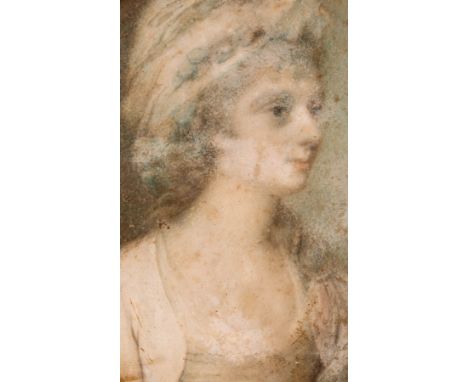 Frances Strickland (1803-1888)/William Decon Esq./pencil, 7.5cm x 6cm/English School, late 18th Century/Portrait Miniature of