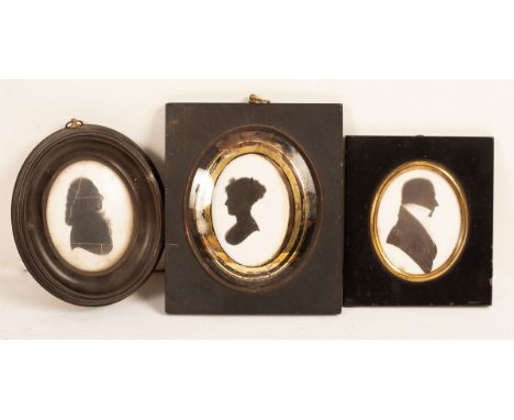 John Miers (circa 1758-1821)/Portrait Miniature of Walter Strickland/looking right, wearing a white stock and collar/and two 