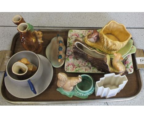 Mixed ceramics including Sylvac, Carlton ware etc