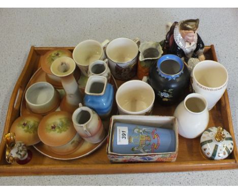 A trinket set plus other china