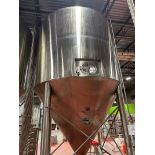 2016 - 300 BBL Specific Mechanical Stainless Steel Fermentation Tank - Cone Bottom, | Rig Fee $2900