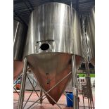 2016 - 300 BBL Specific Mechanical Stainless Steel Fermentation Tank - Cone Bottom, | Rig Fee $2900
