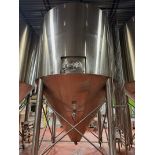 2016 - 300 BBL Specific Mechanical Stainless Steel Fermentation Tank - Cone Bottom, | Rig Fee $2900