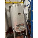 2016 - 10 BBL Specific Mechanical Stainless Steel Serving Tank - Dish Bottom, Singl | Rig Fee $650