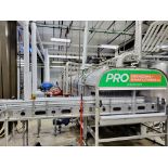 2021 Pro Engineering Tunnel Pasteurizer, Approx 5ft W Belt x 34ft Between Inlet/Dis | Rig Fee $1500
