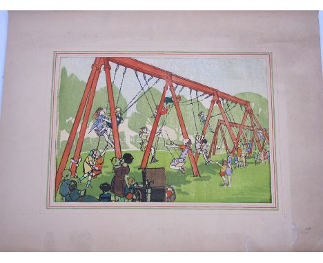 Collection of pictures circa 1920-1930 from Birmingham Municipal School of Art, provenance from the family of Ormond Edwin Go