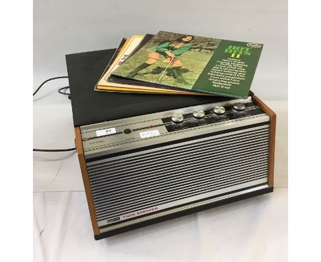 KB twin-speaker 1080 record player and a quantity of 1970's 33 and 45rpm recordsCondition ReportWe are unbale to confirm if t