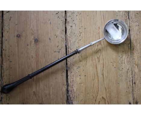 A George III silver punch ladle, London 1804