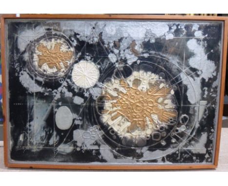 Alfred Janes (1911-1999), No.1 Constellation, mixed media on board, signed and dated '65, inscribed on reverse, 83cm x 121cm.