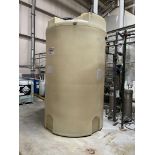 Double Wall Poly Tank, 1500 Gallons, Approx 71in OD x 127in OAH | Rig Fee $500