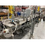 Stainless Steel Diverging, Accumuation, & Combining Conveyor (Infeed to Drop Case Pa | Rig Fee $1000