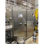 Stainless Steel Bottle Conveyor Control Panel, w/ Allen Bradley VFDs | Rig Fee $750