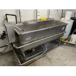 Stainless Steel COP Tank w/ 5 HP SS Centrifugal Pump, Approx 6ftL x 2ft W x 22in Dee | Rig Fee $400