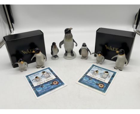 Collection of Penguin Figurines to include Wade, Rosenthal, and B&amp;G Denmark. 
Good condition, no damage. 
