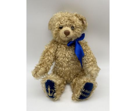 Steiff Teddy bear Coronation Bear 1953-2003. 
