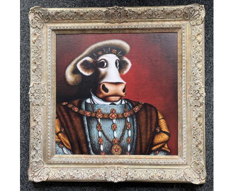 Henry VIII - Caroline Shotton Signed Numbered Limited Edition Print with Certificate of Authenticity. 