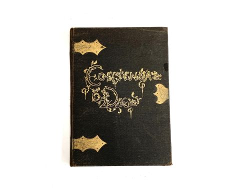 John Betjemen, 'Continual Dew', 1937 first edition, William Clowes and Son, London 