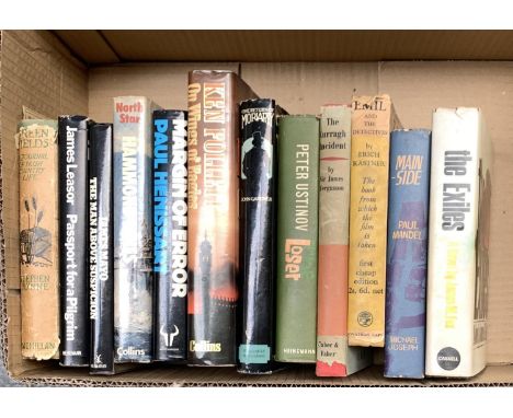 A collection of first edition hardback books, to include Sir James Fergusson 'The Curragh Incident'; Paul Mandel 'Mainside'; 