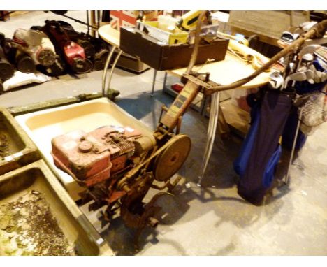 Wolseley Merry Tiller rotivator with Briggs & Stratton engine 