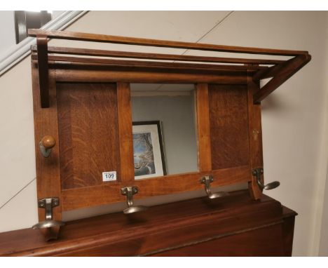 Wall-Hung Vintage Coatstand