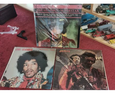 Trio of Jimi Hendrix Compilation LPs 