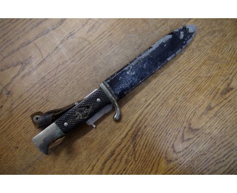 A German dagger and scabbard, by Herbertz Solingen. 