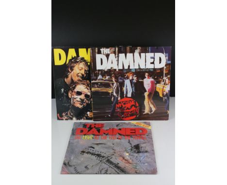 Vinyl - The Damned - Two reissue LPs to include Damned Damned Damned &amp; Machine Gun Etiquette plus a The Light at the End 