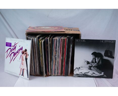 Vinyl - Around 80 LPs and 12" single (mainly LPs) featuring Rock and Pop to include Blondie, Bon Jovi, Michael Jackson, Sound