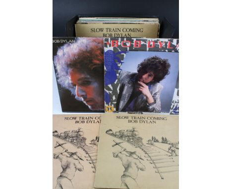 Vinyl - Bob Dylan collection of 24 LPs with duplication, to include At Budokan, Infidels, Slow Train Coming, Desire, Greatest