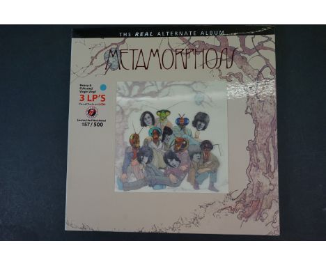 Vinyl - ltd edn The Real Alternate Album Rolling Stones Metamorphosis 3 LP / 2 CD Box Set RTR005, heavy coloured vinyl, 157/5