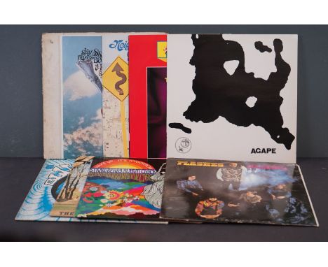 Vinyl - Psych - Nine long deleted 70?s / 80?s reissues of US Psych albums, including The Ill Wind - Flashes (Flash Records), 