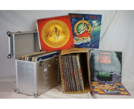 Vinyl - Approx 60 vinyl LP's and 12" singles, mainly pop to include Wings, Earth Wind &amp; Fire, The Who and The Rolling Sto