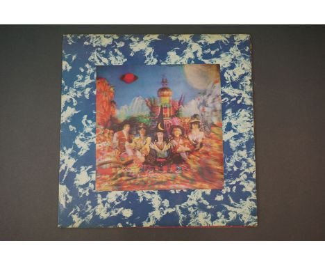 Vinyl - The Rolling Stones Their Satanic Majesties Request TXS103, Decca unboxed green stereo label, 3D gatefold sleeve with 