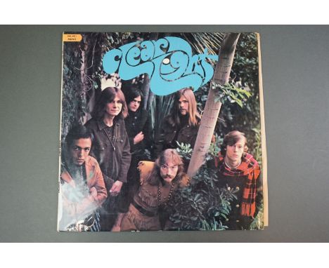 Vinyl - Clear Light self titled LP EKL4011 orange/black Elektra label with made in UK and Polydor Records Limited to label, f