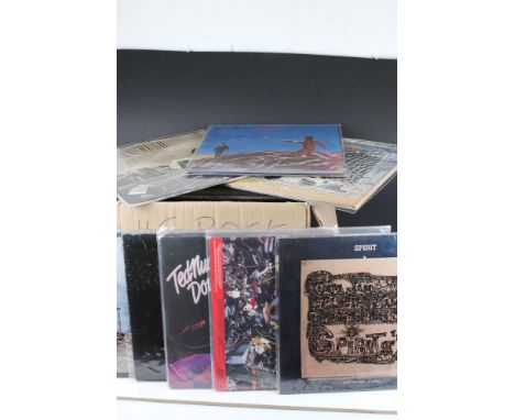 Vinyl - Around 65 US Rock LPs to include Rush, Todd Rundgren, Kiss, Steeley Dan, Lone Star etc, sleeves and vinyl vg+ 