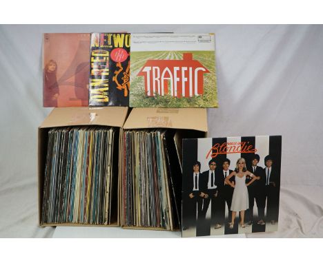 Vinyl - Collection of over 100 rock &amp; pop LP's including Rolling Stones, Traffic, Pentangle, Beach Boys, Genesis, Heart, 