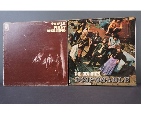 Vinyl - Psych - The Deviants - Disposable (1968 UK, Stable?Records) Fold Over Cover (sellotape marks and bends and some small