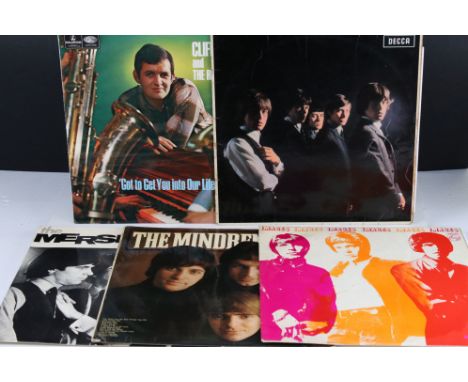 Vinyl - Five LPs to include The Rolling Stones no 1 LK4605 mono (pen to back cover), The Merseybeats self titled no Fontana T